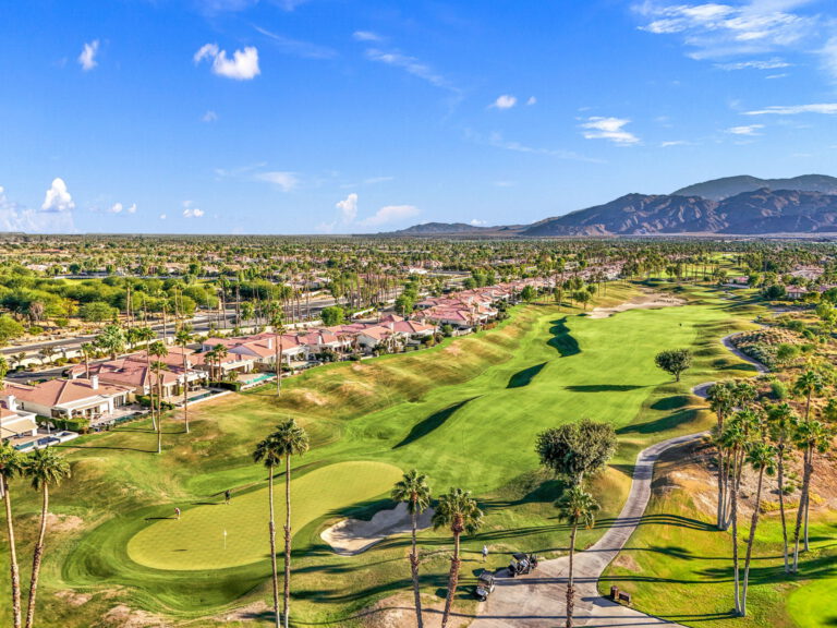 PGA West desert landscape and fairway
