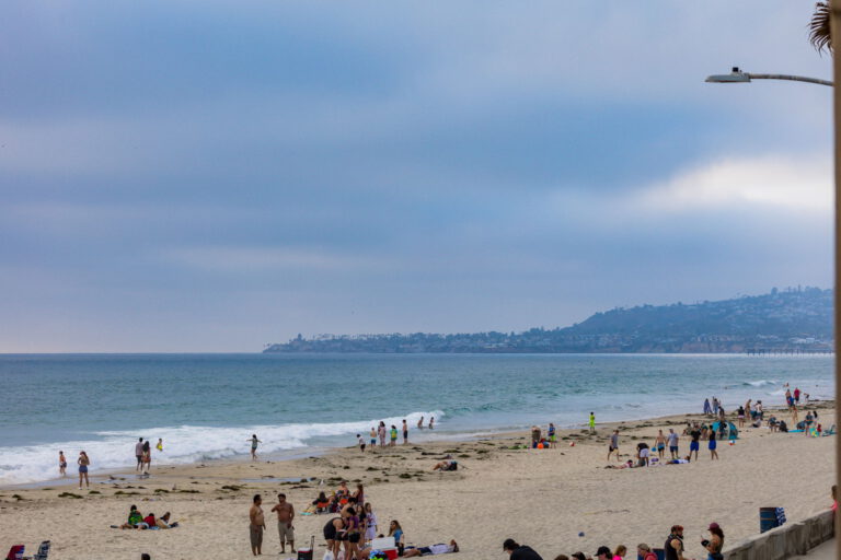 Ocean waves at the North County shore