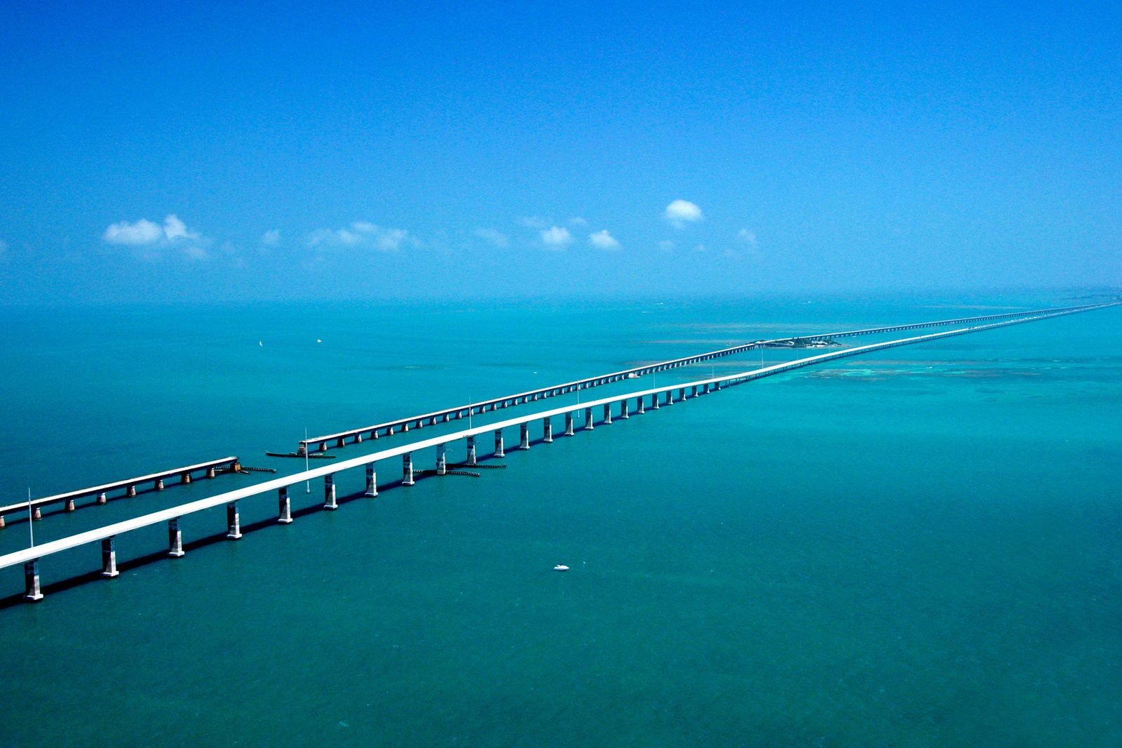 Seven Mile Bridge linking the Florida Keys